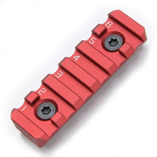 STRIKE INDUSTRIES マウントレール M-LOK/KeyMod両用 6スロット  [ ...