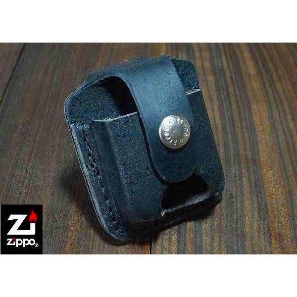 ZIPPO ライターポーチ LPTBK 革 ブラック 革製 | ジッポー オイルライター