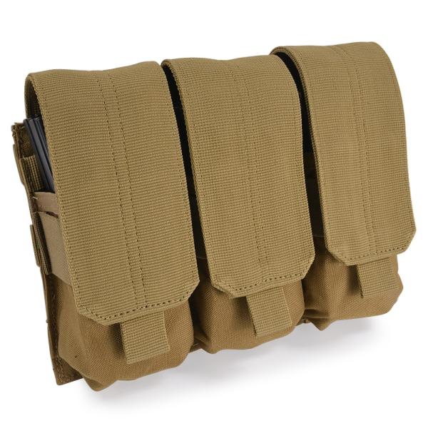 CONDOR ライフルマガジンポーチ M4/AR15 トリプル 前後2連 MA58 [ コヨーテブラ...