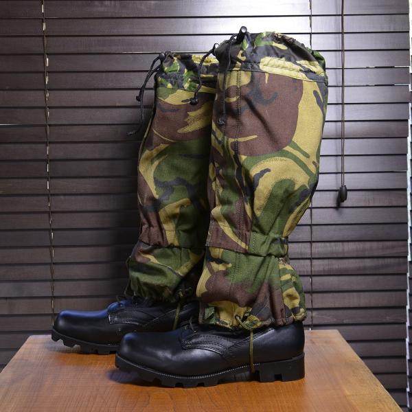 イギリス軍放出品 ゲイター MK2 DPM迷彩 [ 可 ] ゲートル レギンス 脚絆 DPMカモ ミ...