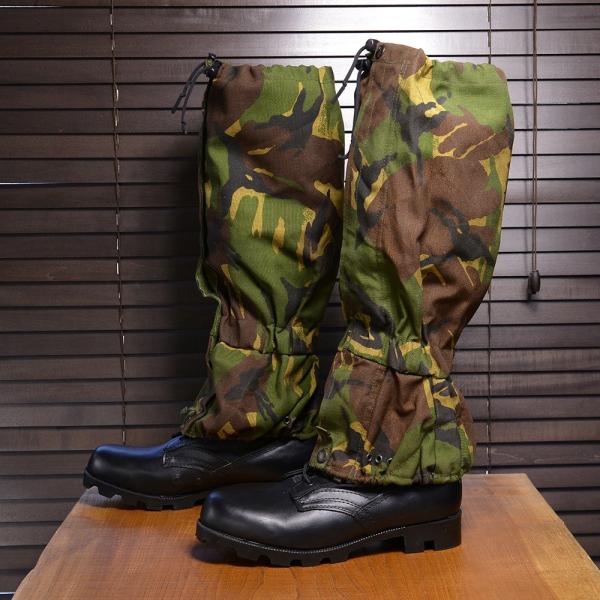 イギリス軍放出品 ゲイター MK1 DPM迷彩 [ 可 ] ゲートル レギンス 脚絆 DPMカモ ミ...