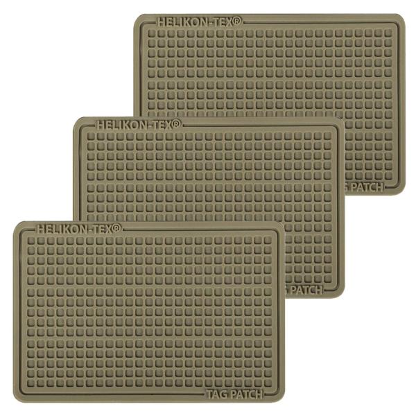 HELIKON-TEX タグパッチ PVC製 3個セット OD-TP4-RB-11 ヘリコンテックス...