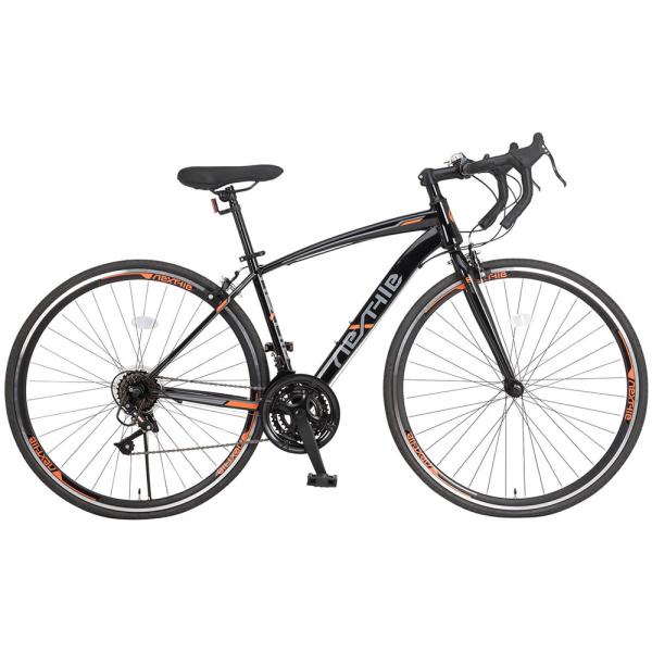 【直送 代引き不可】 OTOMO ロードバイク NEXTYLE NX-RD001 ブラック 6191...