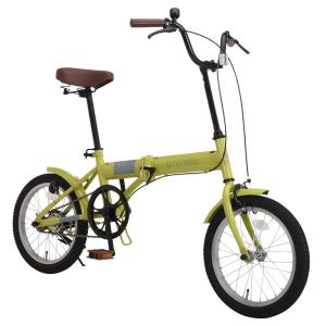 OTOMO 折りたたみ自転車 16インチ グリーンの買取情報