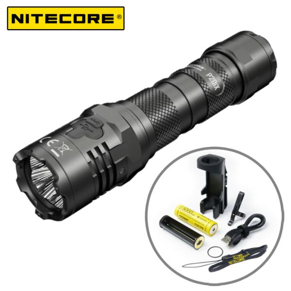 NITECORE タクティカルフラッシュライト P20iX 最大4000ルーメン 高出力モデル ナイ...