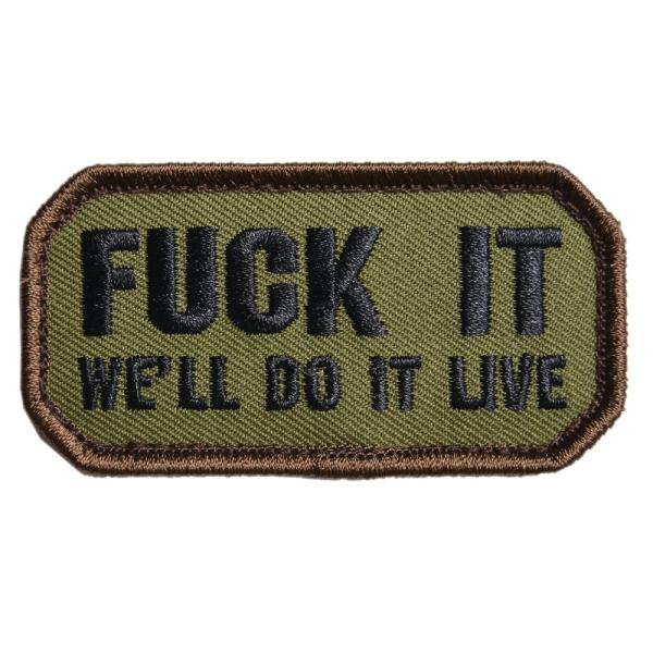 ミルスペックモンキー Do It Live ミリタリーパッチ ベルクロ付き [ フォレスト ] MS...