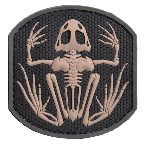 ミルスペックモンキー PVCパッチ Frog Skeleton ベルクロ付き [ SWAT ] MS...