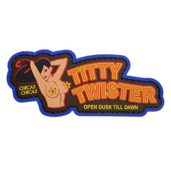 ミルスペックモンキー PVCパッチ Titty Twister ベルクロ付き [ フルカラー ] M...