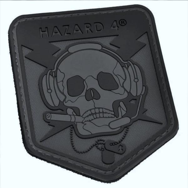 HAZARD4 パッチ  OPERATOR SKULL 3Dラバーベルクロ PAT-OPSK [ ブ...