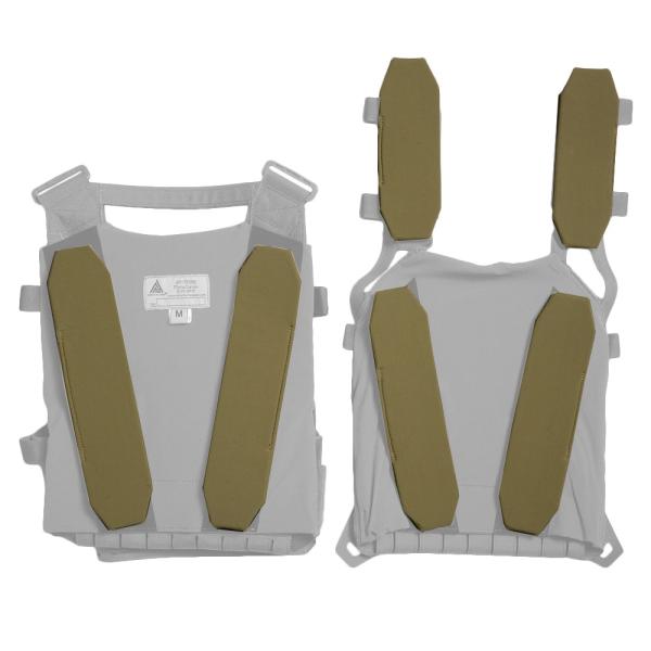 DIRECT ACTION プレートキャリアパッド 6枚セット PC-SPCP-NLN [ アダプテ...