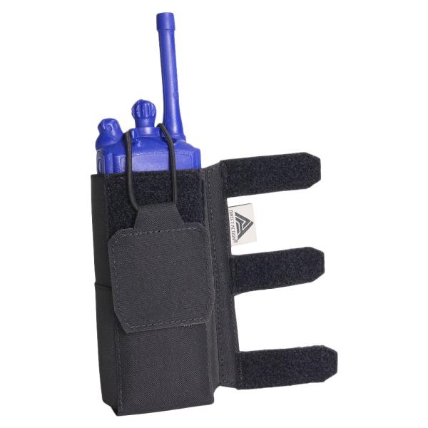 DIRECT ACTION COMMSウィング ラジオポーチ SPITFIRE [ ブラック ] ダ...