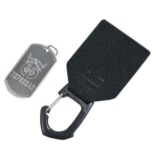 REPSGEAR スナップフック PTOT09BK ベルクロ対応 レプズギア プレートキャリア用パー...