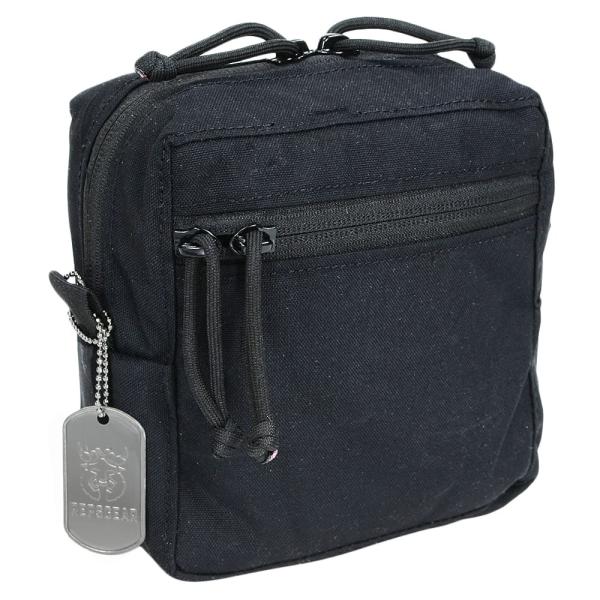 REPSGEAR ユーティリティポーチ MOLLE対応 スモールGPポーチ PTP017 [ ブラッ...