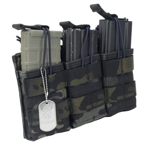 REPSGEAR ライフルマガジンポーチ M4/AR15 PT-P035 [ マルチカムブラック ]...