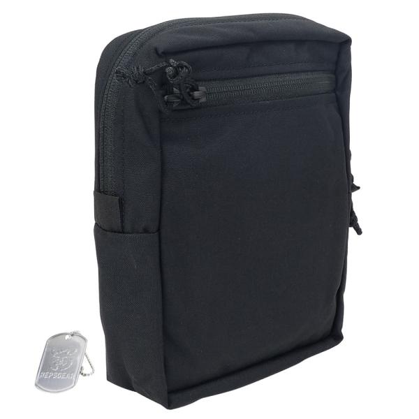 REPSGEAR 縦型ユーティリティポーチ GPモデル MOLLE対応 PT-PH40 [ ブラック...