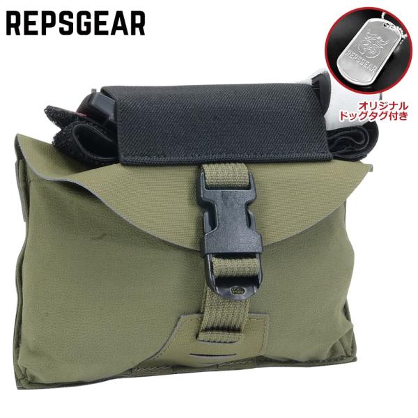 REPSGEAR メディックポーチ MOLLE対応 IFAKポーチ PTP077 [ レンジャーグリ...