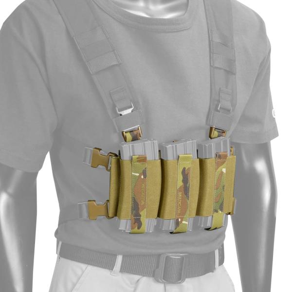 REPSGEAR ベルクロプラカード 5.56弾マガジン用 マガジンポーチ 3本収納 PTVT05 ...