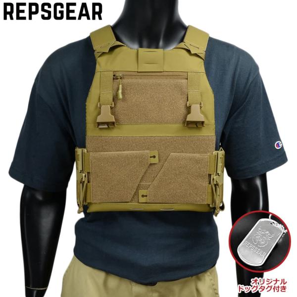 REPSGEAR プレートキャリア FCSK 3.0EX クイックリリースカマーバンド PT-VT1...