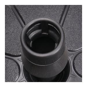 のぼりスタンド 注水台 12kg 黒 パラソル...の詳細画像4