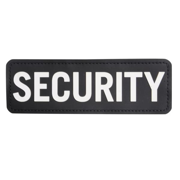 ミルスペックモンキー パッチ SECURITY ベルクロ付き PVC製 [ XSサイズ / ブラック...