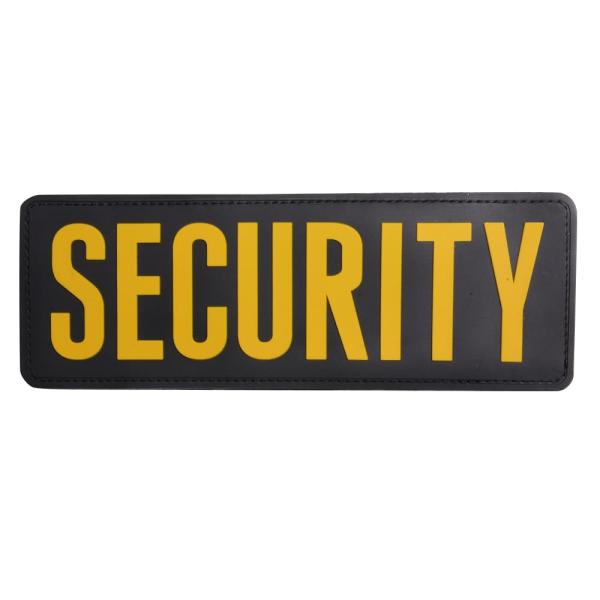 ミルスペックモンキー パッチ SECURITY ベルクロ付き PVC製 [ Mサイズ / ブラック&amp;...