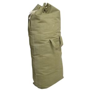フランス軍放出品 ランドリーバッグ 海軍 コットン製 サンドカラー 仏