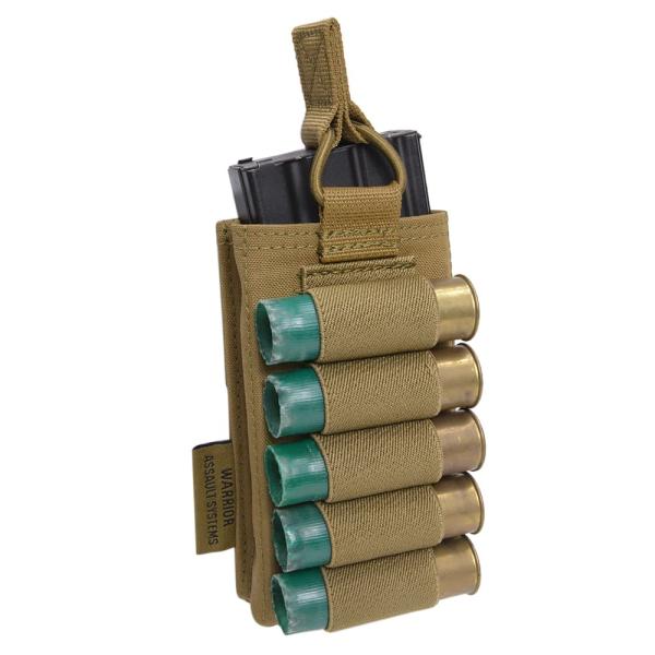 Warrior Assault Systems ショットシェル&amp;ライフルマガジンポーチ シェル5発収...