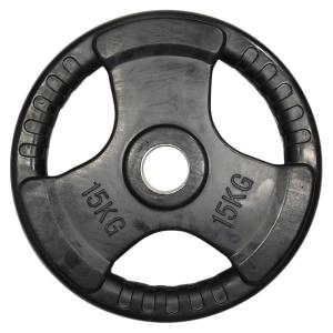 バーベルプレート Φ50mm トレーニング器具 ラバー加工 1枚販売 [ 25kg