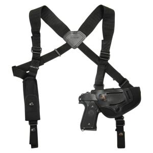 MIL-TEC ショルダーホルスター Cordura製 マグポーチ付 [ オリーブ