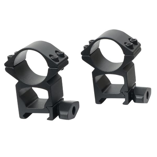 HYUGA マウントリング 20mmレール用 1インチ径 2個セット [ ハイ ]