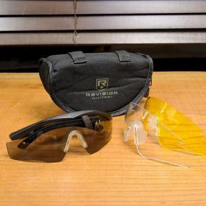 米軍放出品 REVISION シューティンググラス MVD 防弾 ブラックフレーム