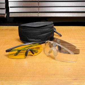 ESS シューティンググラス Crossbow ハイビスオレンジフレーム 2色