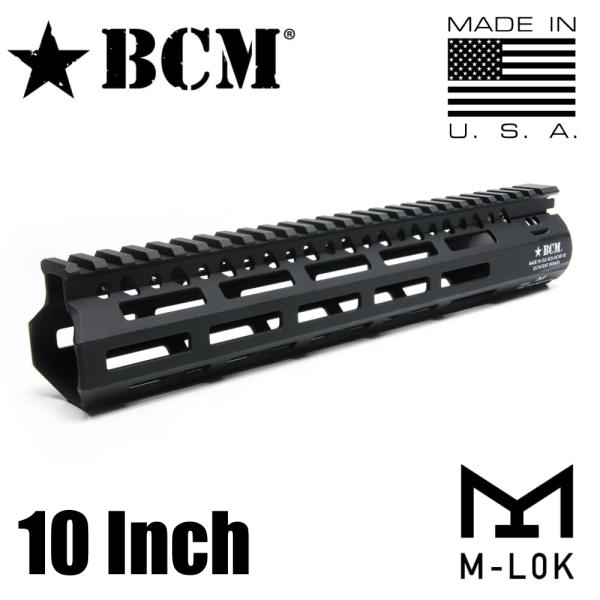 BCM ハンドガード MCMR M-LOK アルミ合金製 M4/AR15用 [ ブラック / 10イ...