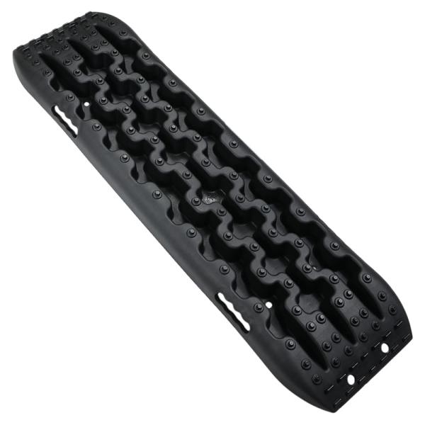 スタックリカバリーラダー 自動車用 スノーヘルパー スタック脱出 1枚 [ ブラック ] オフロード...