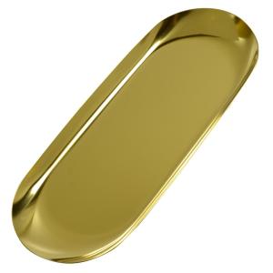 キャッシュトレー 楕円形 ステンレス 小物置き [ シルバー / 小