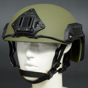 FMA タクティカルヘルメット CAIMANタイプ 樹脂製 ハイブリッド