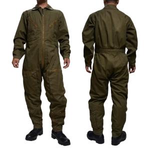 イタリア軍放出品 フライトスーツ 空軍 つなぎ 飛行服 OD [ 52 / 可 ] military パイロットスーツ｜revolutjp