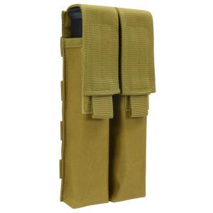 ダブルマガジンポーチ UMP45マガジン用 MOLLE対応 [ ブラック ] サブ