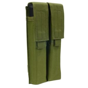 ダブルマガジンポーチ UMP45マガジン用 MOLLE対応 [ ブラック ] サブ