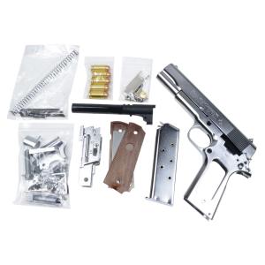 1/1 FNブローニングＭ1910組立キット 本体樹脂製 ブローニング M1910 HW キットモデル：内容紹介、完成品との仕上げ差