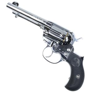 HWS製　COLT M1877 LIGHTNING 4.5インチ　SV完成品 HWS] コルト ライトニング・M1877 4.5インチ オールシルバー