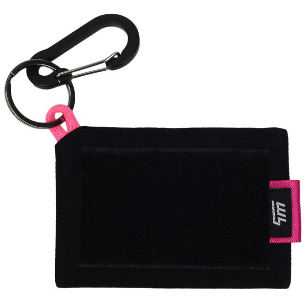 TMcraft ベルクロパッチキーホルダー type02 両面ベルクロ [ ピンク ] 金属製キーホ...