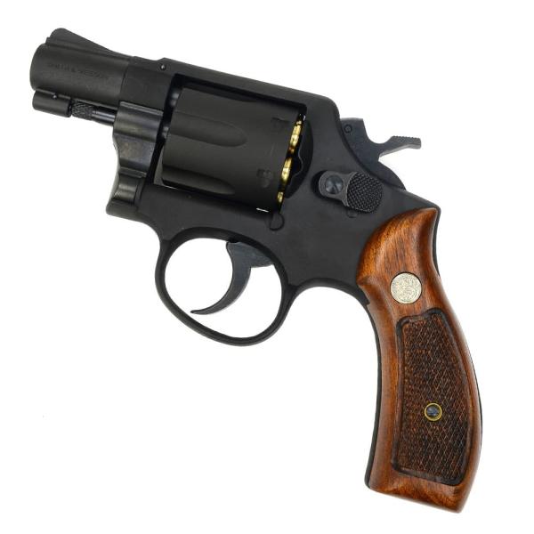 マルシン ガスガン M10 2インチ エクセレントヘビーウェイト 木目調プラグリップ 072505 ...