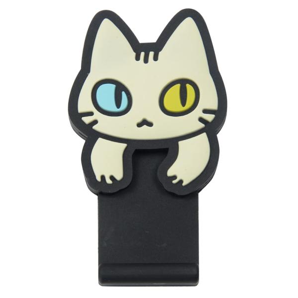 MOLLEアクセサリー オトモール  PVC素材 ネコチャン [ ホワイト ] OTOMOLLE 猫...