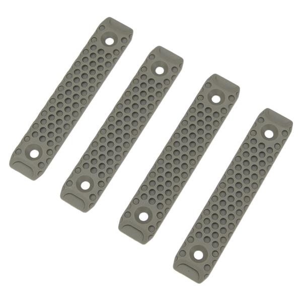 レールパネル M-LOK対応 バブルドット 4本セット [ グレー / 小 ]