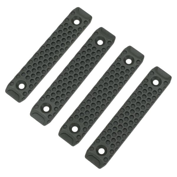 レールパネル M-LOK対応 バブルドット 4本セット [ グリーン / 小 ]