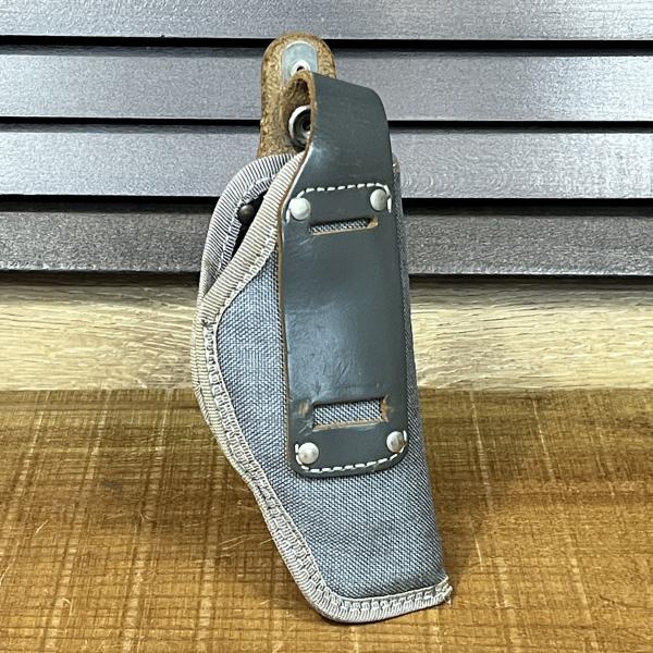 イタリア軍放出品 ホルスター キャンバス生地 Walther PPK対応 ベルトクリップ付 [ 可 ...