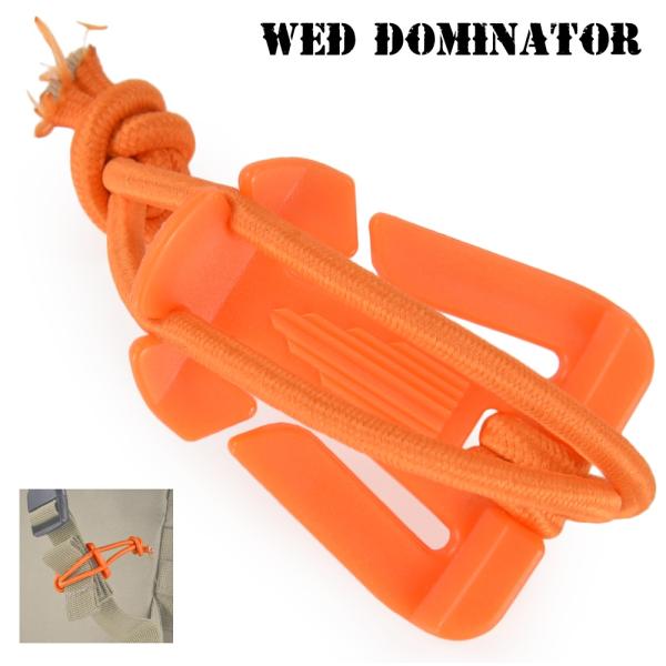 ウェビングバックル ウェブドミネーター 4個セット トライアングルタイプ [ オレンジ ] BUCK...
