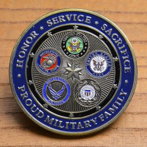 チャレンジコイン 紋章 アメリカ五軍 国防総省 記念メダル Challenge Coin 記念コイン 米軍 ARMY｜revolutjp