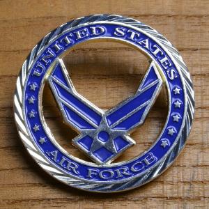チャレンジコイン U.S.エアフォース 紋章 記念メダル Challenge Coin 記念コイン USAF アメリカ軍｜revolutjp